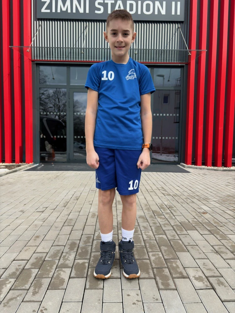 RUNNER KIDS triko dětské s krátkým rukávem,100% polyester drytech